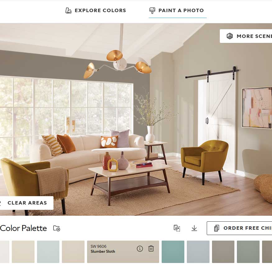 AI e Colore negli Interni